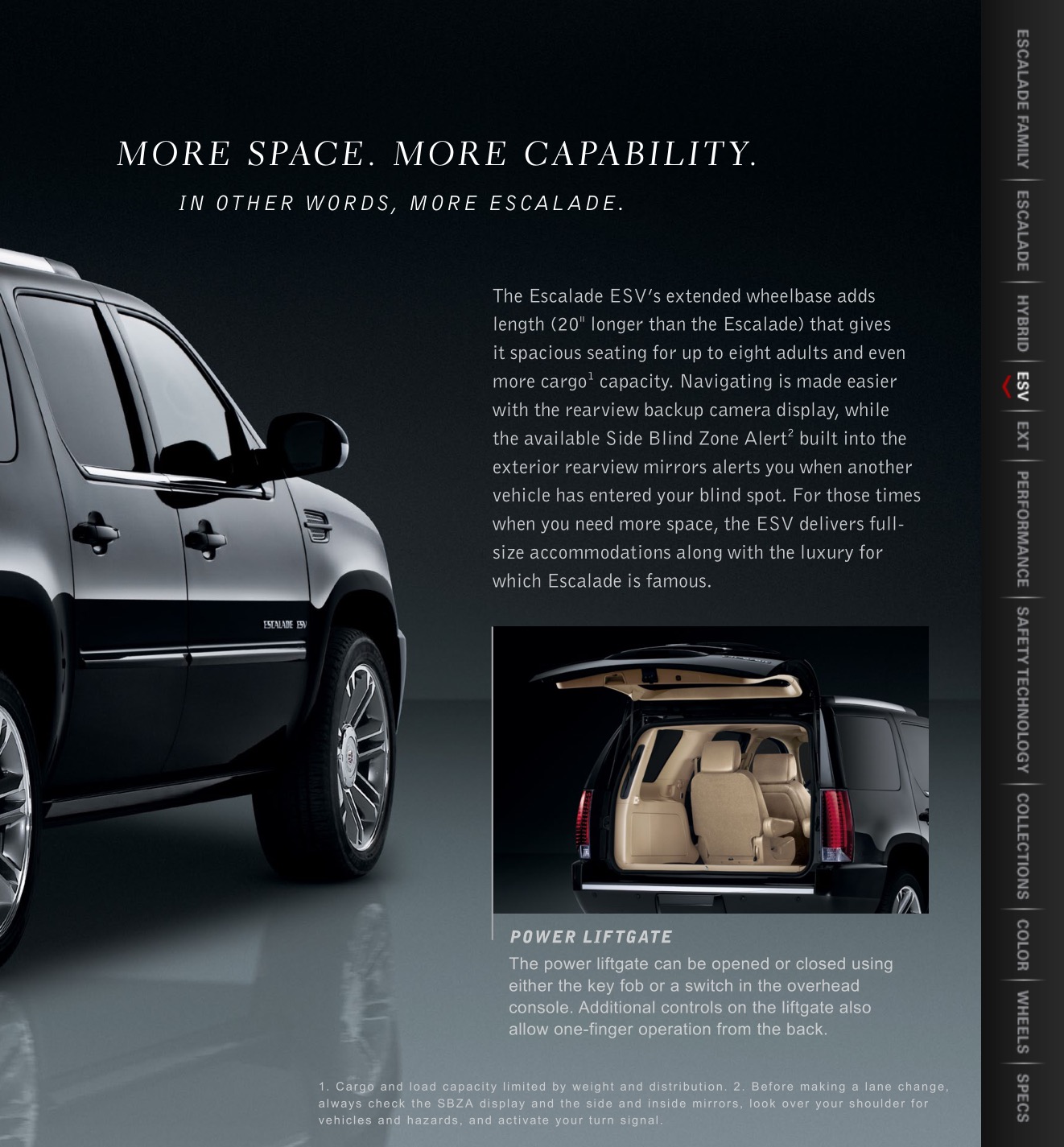2013 Cadillac Escalade Brochure Page 40